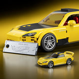Mattel Brick Shop Hot Wheels ’07 Honda S2000 Building Set