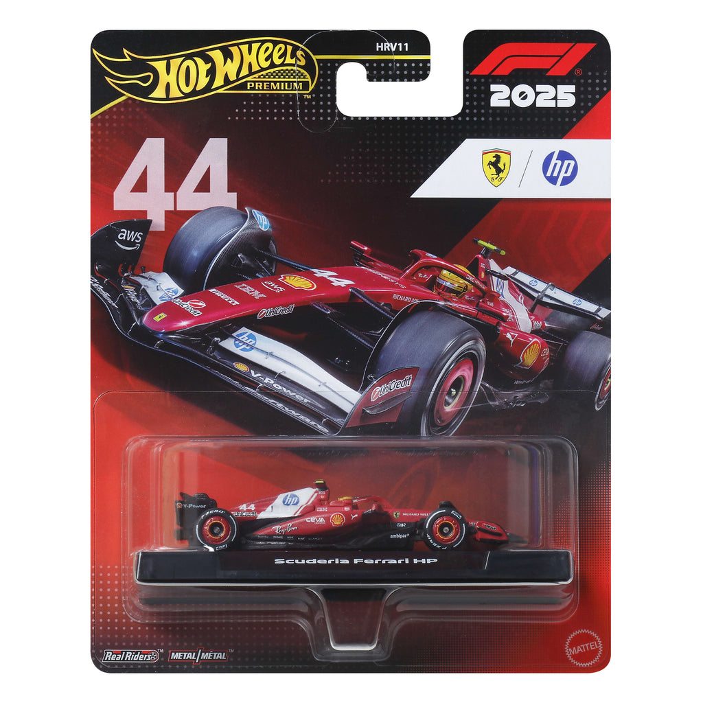 Hot Wheels Premium 2025 Formula 1® Lewis Hamilton Team #44