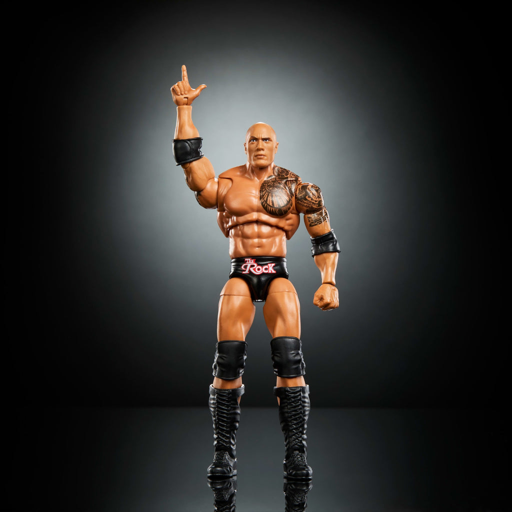 WWE Ultimate Edition The Rock Final Boss Action Figure | Mattel