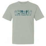 Mattel 80th Toymakers Since 1945 Green T-Shirt