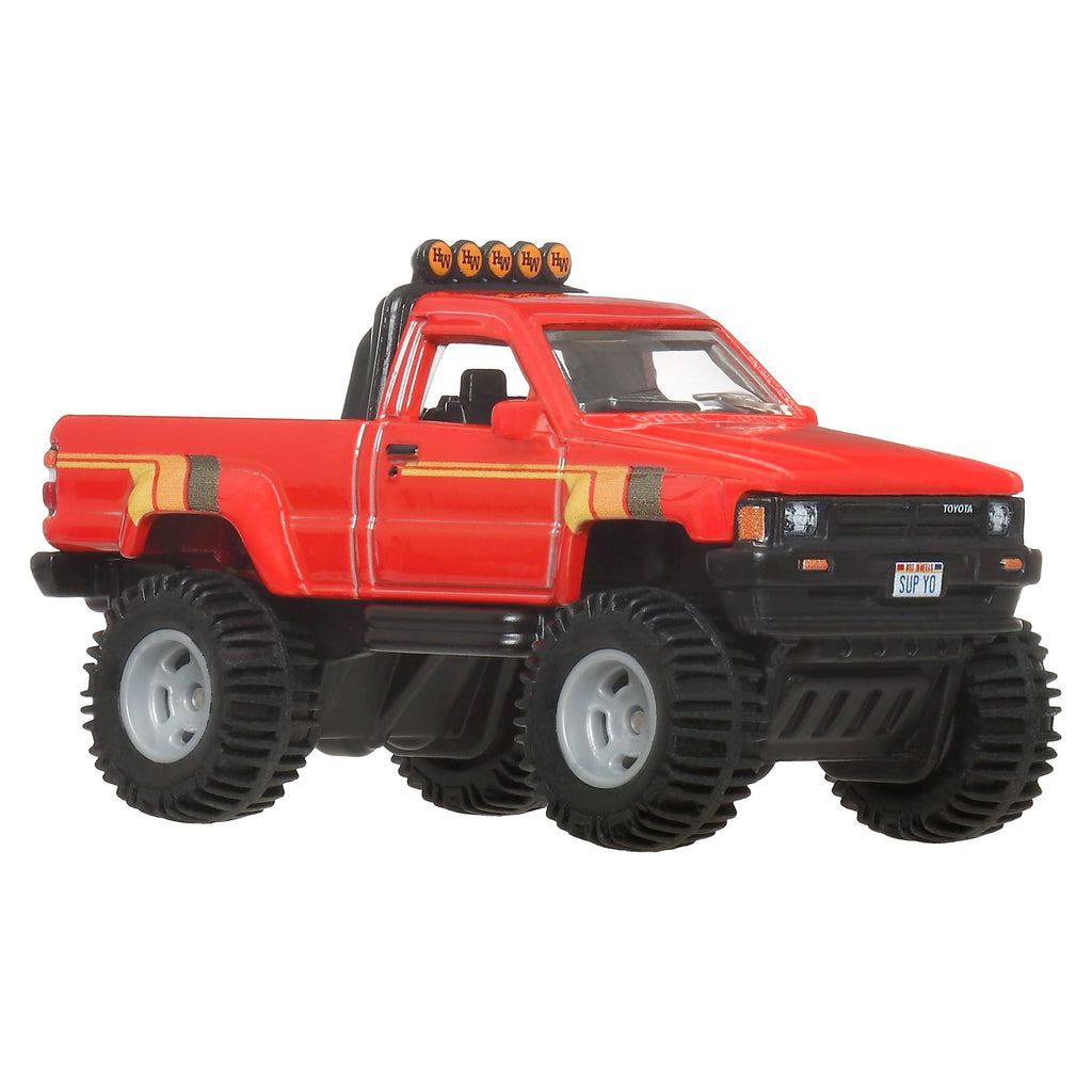 Haulotte H43 TPX ミニカー 1:50 Hot Wheels Premium Car Culture Off Road 1987 Toyota Pickup Truck