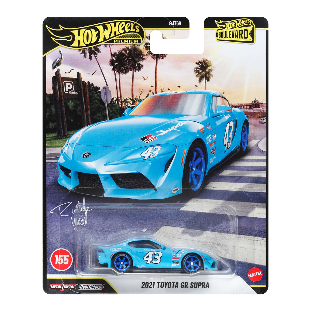 Hot Wheels Premium Boulevard 2021 Toyota GR Supra | Mattel Creations