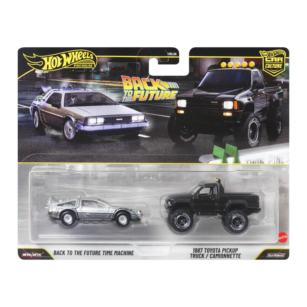 y*様 デビルセット Hot Wheels Premium Car Culture 2-Pack Back to the Future Time