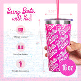 Barbie™ X Dragon Glassware® Tumbler - 16 Oz