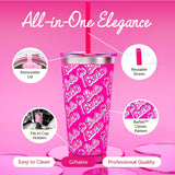 Barbie™ X Dragon Glassware® Tumbler - 16 Oz
