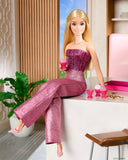 Barbie™ X Dragon Glassware® Stemless Martini Glasses