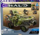MEGA Halo FLEETCOM Warthog Vehicle Building Set