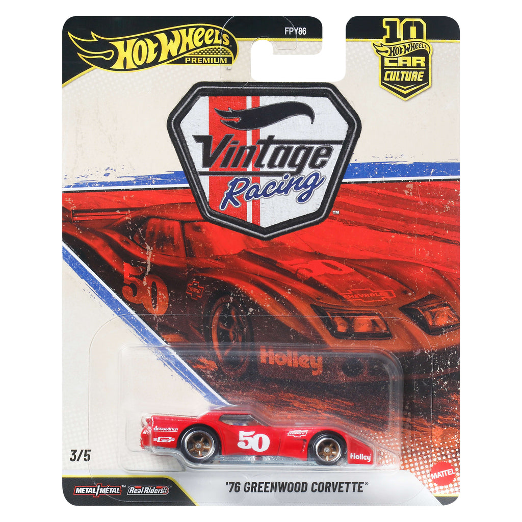 Hot Wheels Premium Car Culture '76 Greenwood Corvette | Mattel