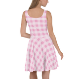 Gingham Print Dress - Barbie the Movie