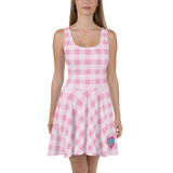 Gingham Print Dress - Barbie the Movie
