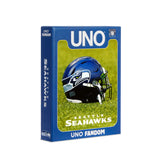 UNO Fandom NFL Seattle Seahawks Game Deck