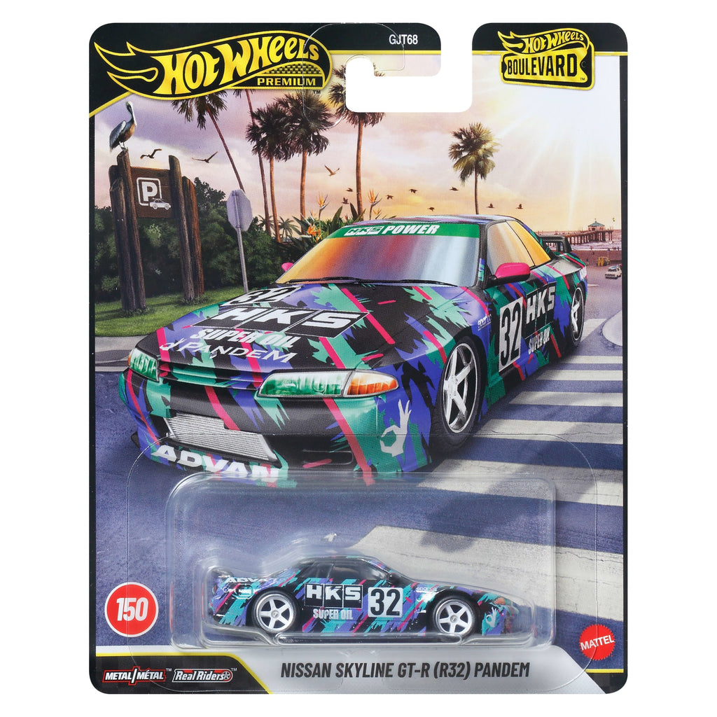 ホットウィール ブールバード 日産 スカイライン GT-R R32 パンデム Hot Wheels Premium Boulevard Nissan Skyline GT-R (R32) Pandem