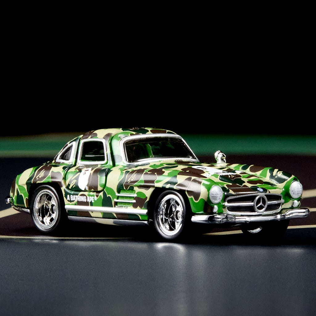 BAPE Hot Wheels 1955 Mercedes-Benz 300 SL – Mattel Creations