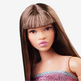 Barbie Looks Doll #24 (Curvy, Long Brown Hair)