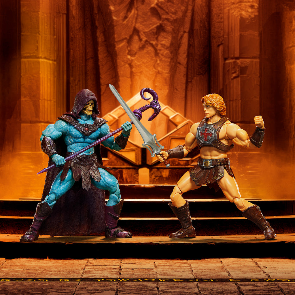 Masters of the Universe フィギュアセット Masters of the Universe Chronicles He-Man and Skeletor Action