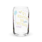 Barbie 1990's Hot Skatin' Can Shaped Glass