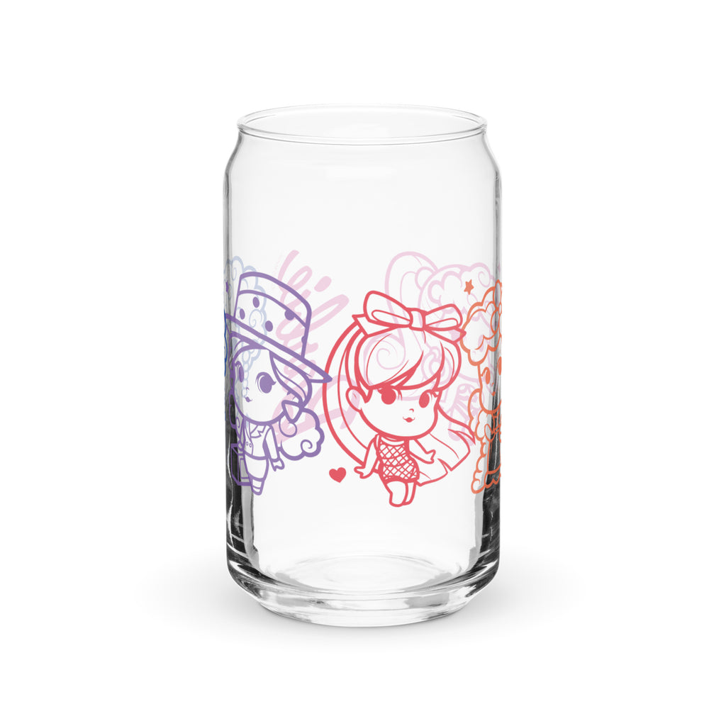 グラスハウス バービー キャンドル Barbie can-shaped-glass-_16-oz_-16-oz