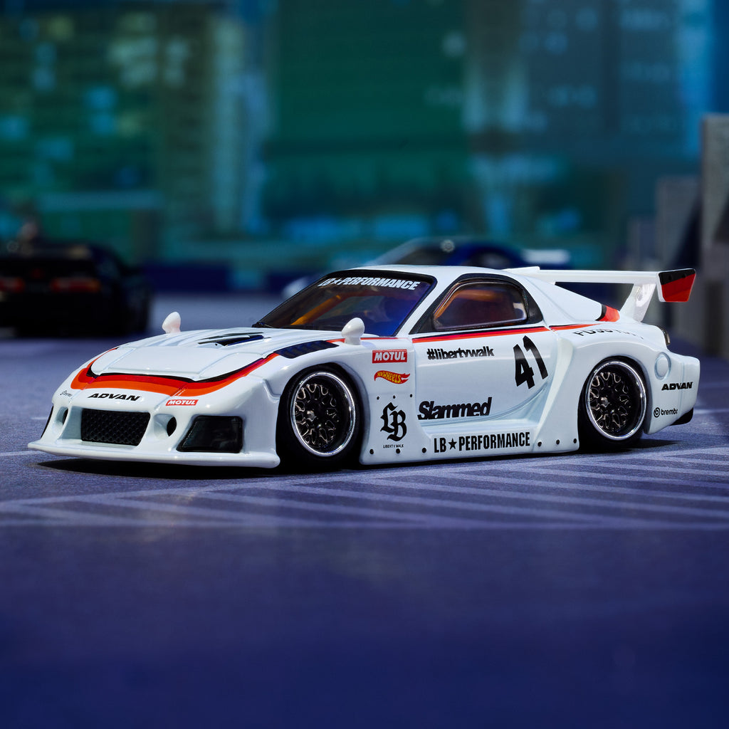 ホットウィール　エリート64 Mazda RX-7 LBWK【2個】 Hot Wheels Elite 64 Mazda RX-7 Liberty Walk | Mattel Creations
