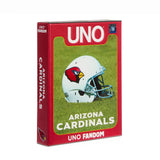 UNO Fandom NFL Arizona Cardinals Game Deck