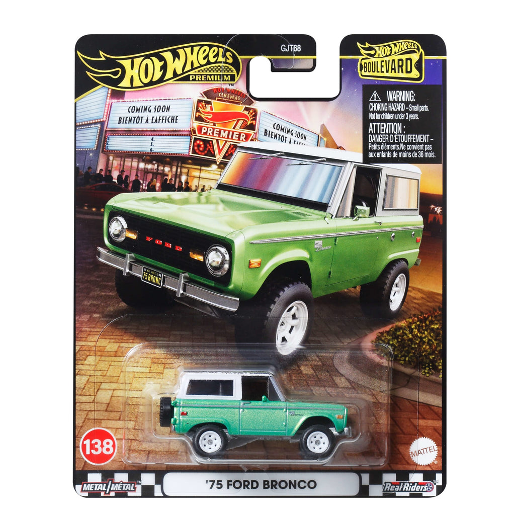 Hot Wheels Premium Boulevard '75 Ford Bronco | Mattel Creations