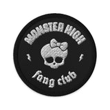 Monster High Fang Club Embroidered Patch