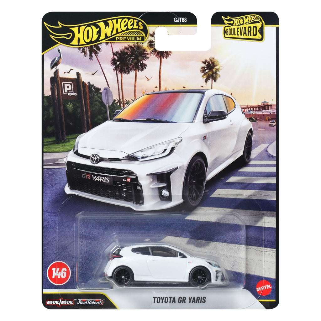 【BOX：10個】ホットウィールブールバード トヨタ GRヤリスJHW19 Hot Wheels Premium Boulevard Toyota GR Yaris | Mattel Creations