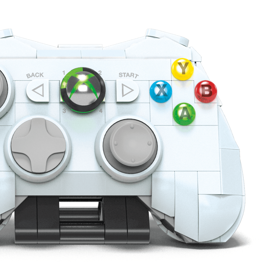 MEGA Microsoft Xbox 360 Replica Building Toy Kit | Mattel Creations MEGA Microsoft Xbox 360 Replica Building Toy Kit | Mattel Creations