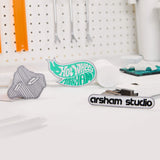 Hot Wheels x Daniel Arsham Patches & Sticker Set