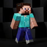 Minecraft Diamond Level Steve Collector Action Figure