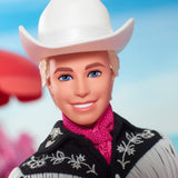 Ken Doll in Black and White Western Outfit – Barbie The Movie