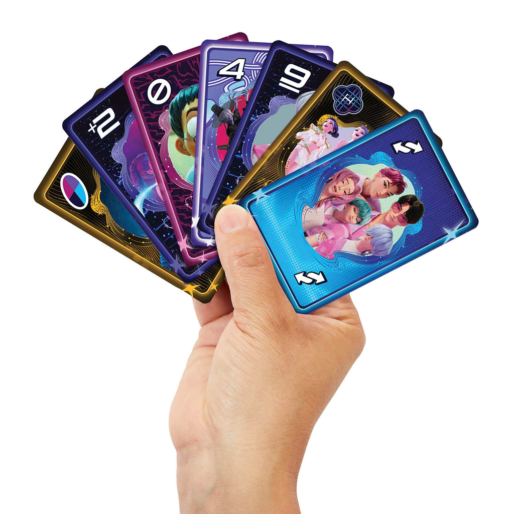 アイドル UNO UNO KPop Demon Hunters Deck | Mattel Creations