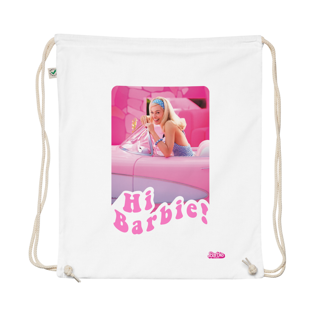 Hi Barbie Drawstring Bag Barbie The Movie Mattel Creations