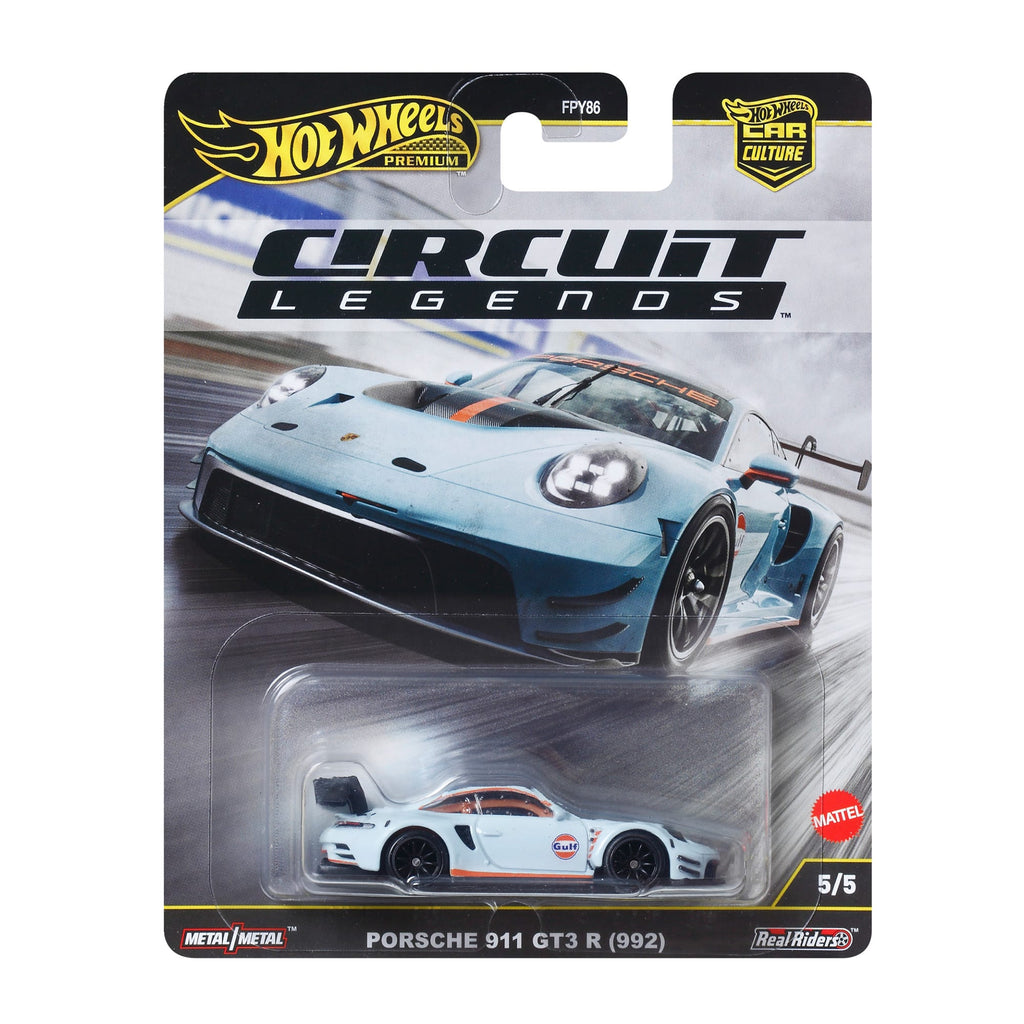 10台セット　ホットウィール　サーキットレジェンズ　ポルシェ 911 GT3 R Hot Wheels Premium Car Culture Circuit Legends Porsche 911 GT3 R