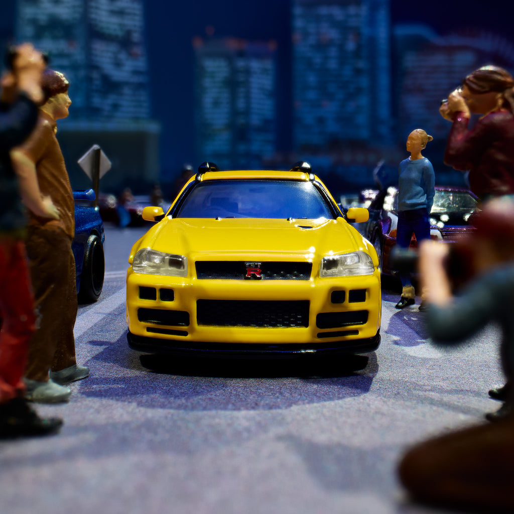 Hot Wheels Elite 64 Mod Shop Nissan Stagea | Mattel Creations