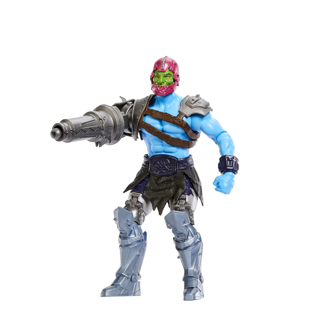 Masters of the Universe Cannon Transform Trap Jaw Feature Action