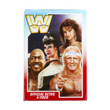 WWE Official Retro Collection Royal Rumble Ring and 4-Pack Bundle