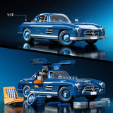 Mattel Brick Shop Hot Wheels Mercedes-Benz 300 SL Building Set