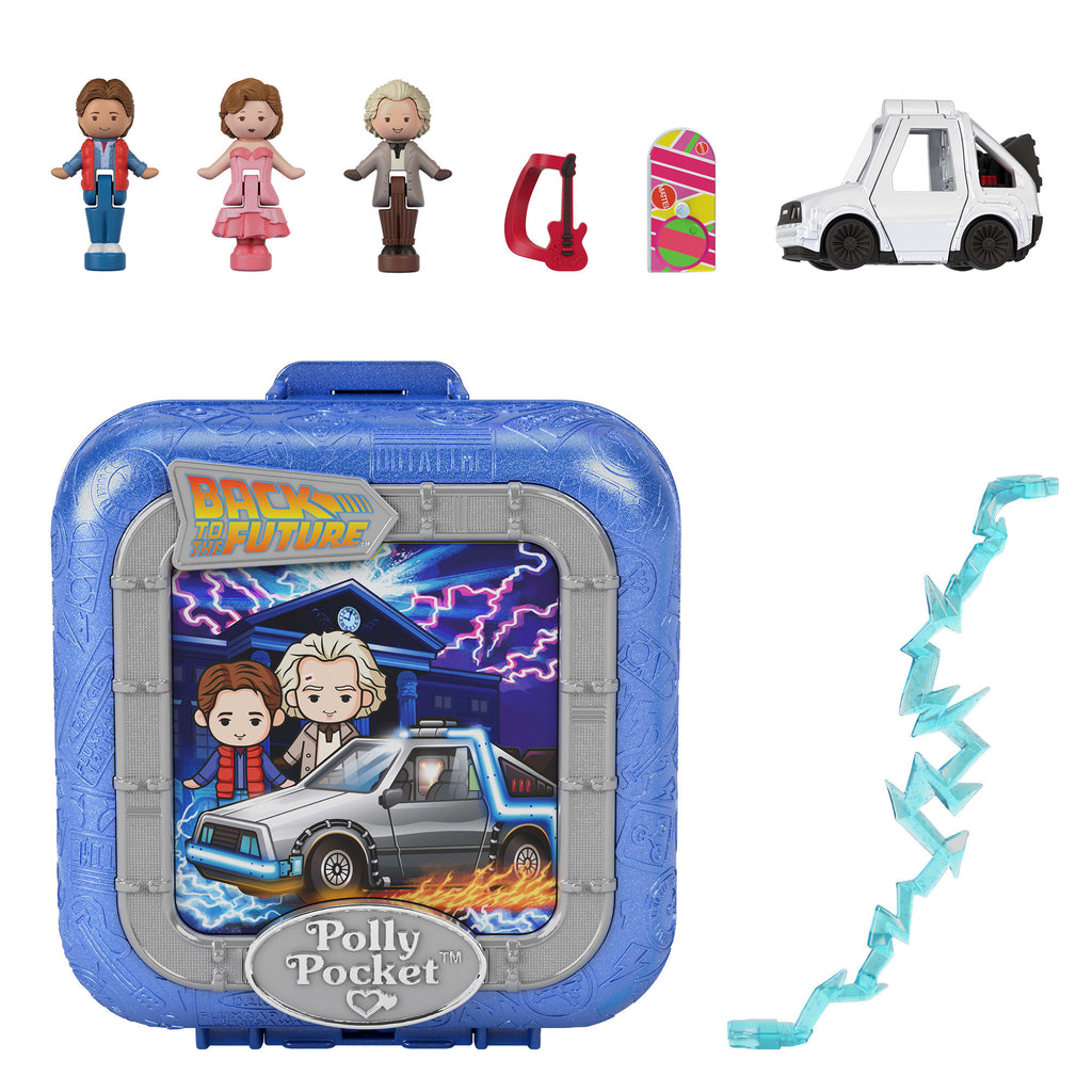 Polly Pocket Back to the Future Compact | Mattel Creations