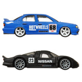 Hot Wheels Premium Car Culture 2-Pack '94 Nissan Primera & NIssian R390 GTI