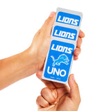 UNO Fandom NFL Detroit Lions Game Deck