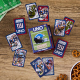 UNO Fandom NFL New York Giants Game Deck