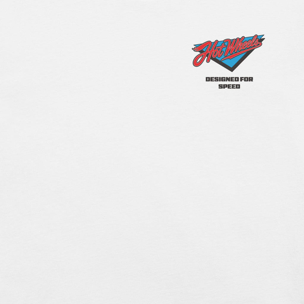 Hot Wheels Designed for Speed White T-shirt | Mattel Creations