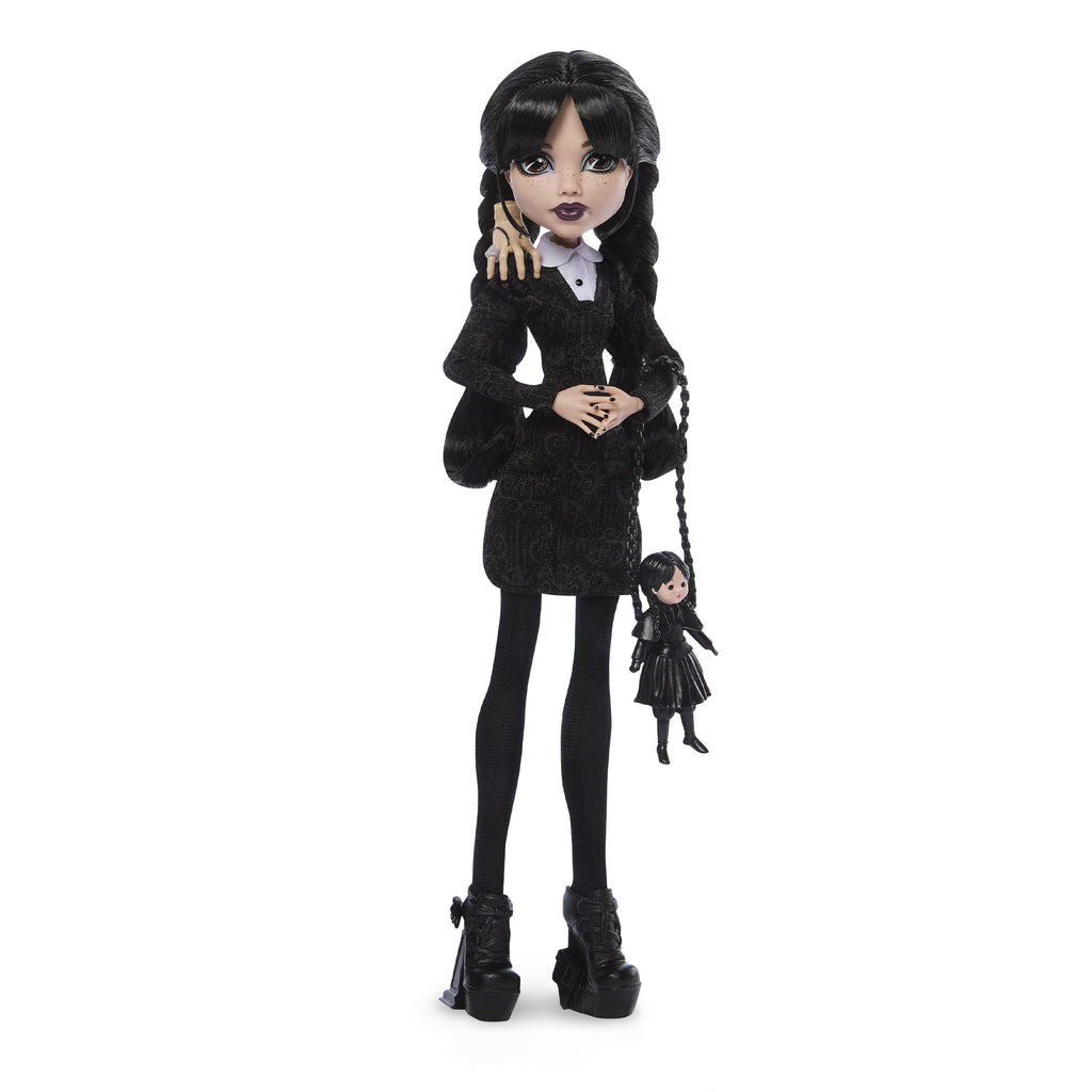 Monster High x Wednesday Doll, Wednesday Addams in Black Dress