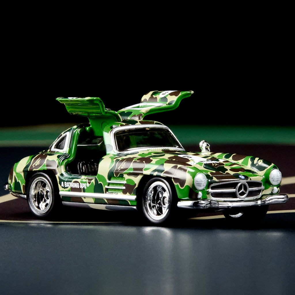 BAPE Hot Wheels 1955 Mercedes-Benz 300 SL – Mattel Creations