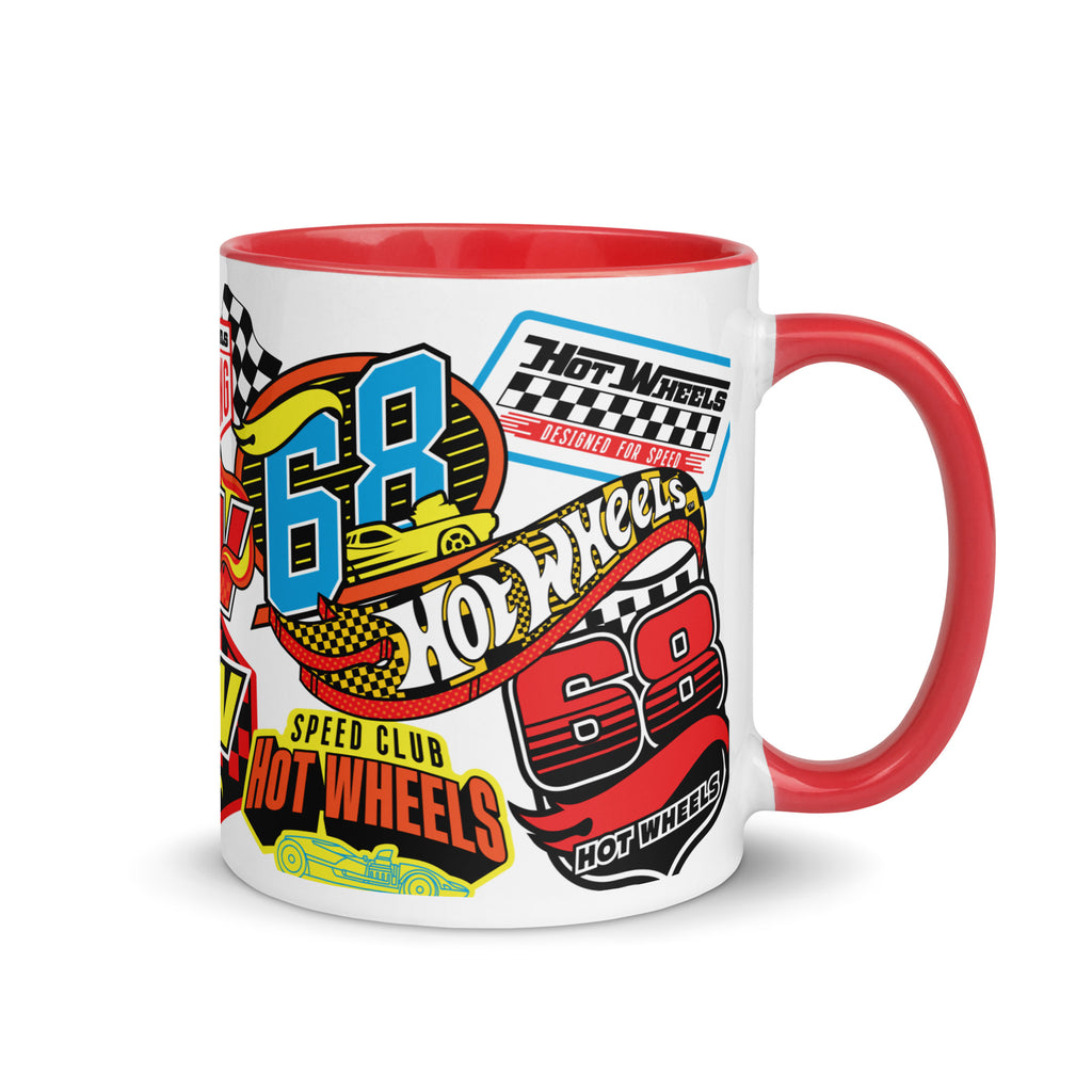Hot Wheels in Katakana White Mug | Mattel Creations