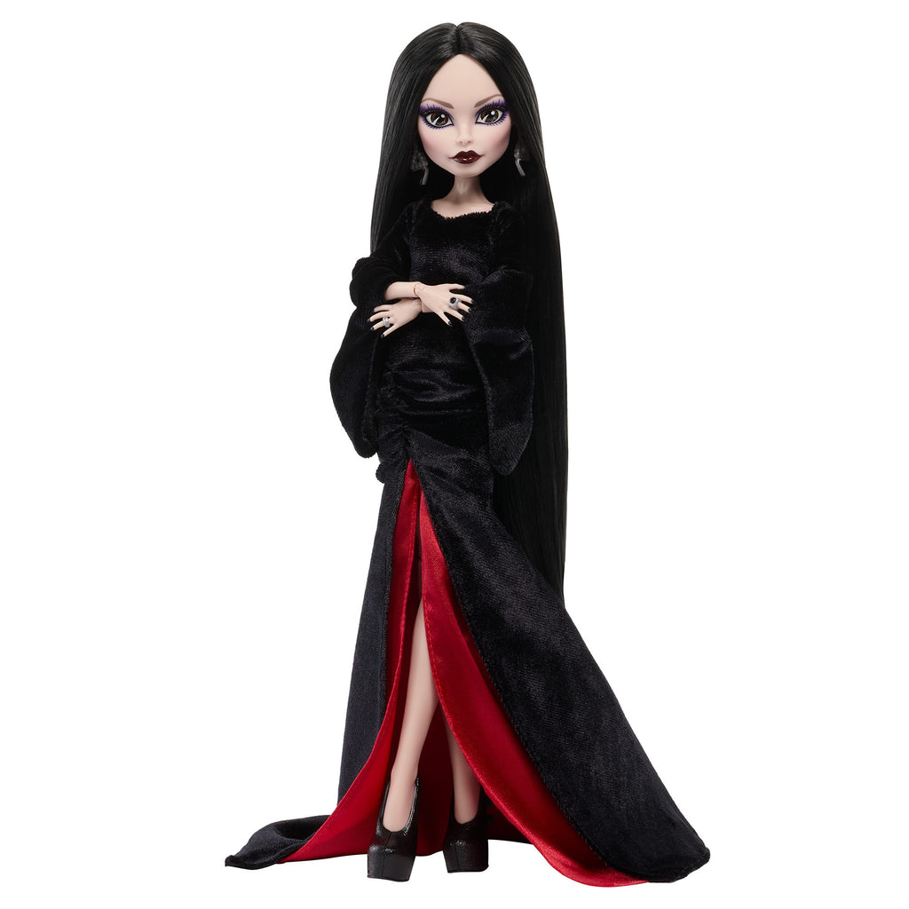 Monster High x Wednesday Morticia Addams Doll | Mattel Creations
