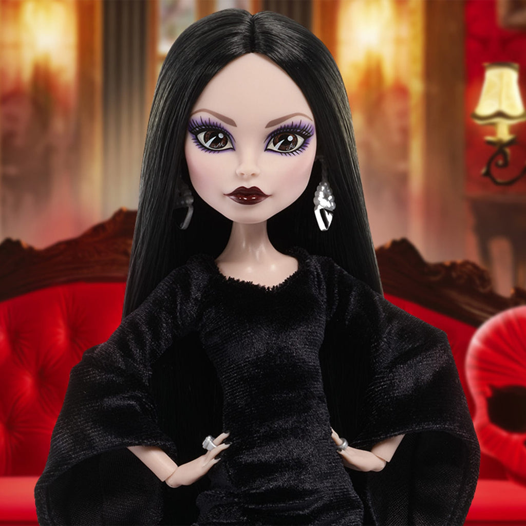 Monster High x Wednesday Morticia Addams Doll | Mattel Creations Monster High x Wednesday Morticia Addams Doll | Mattel Creations