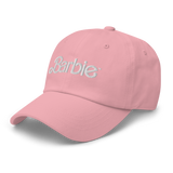 Barbie Classic Logo Pink Baseball Hat