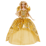 2020 Holiday Barbie Doll, Blonde Long Hair