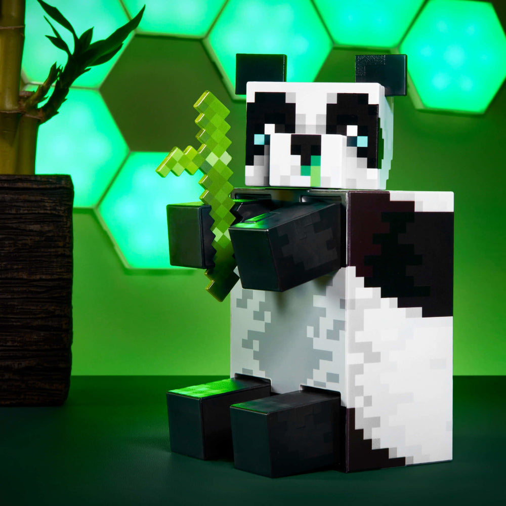 Minecraft Diamond Level Panda Figure